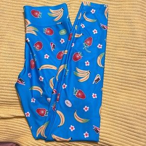 Strawberry & Banana leggings